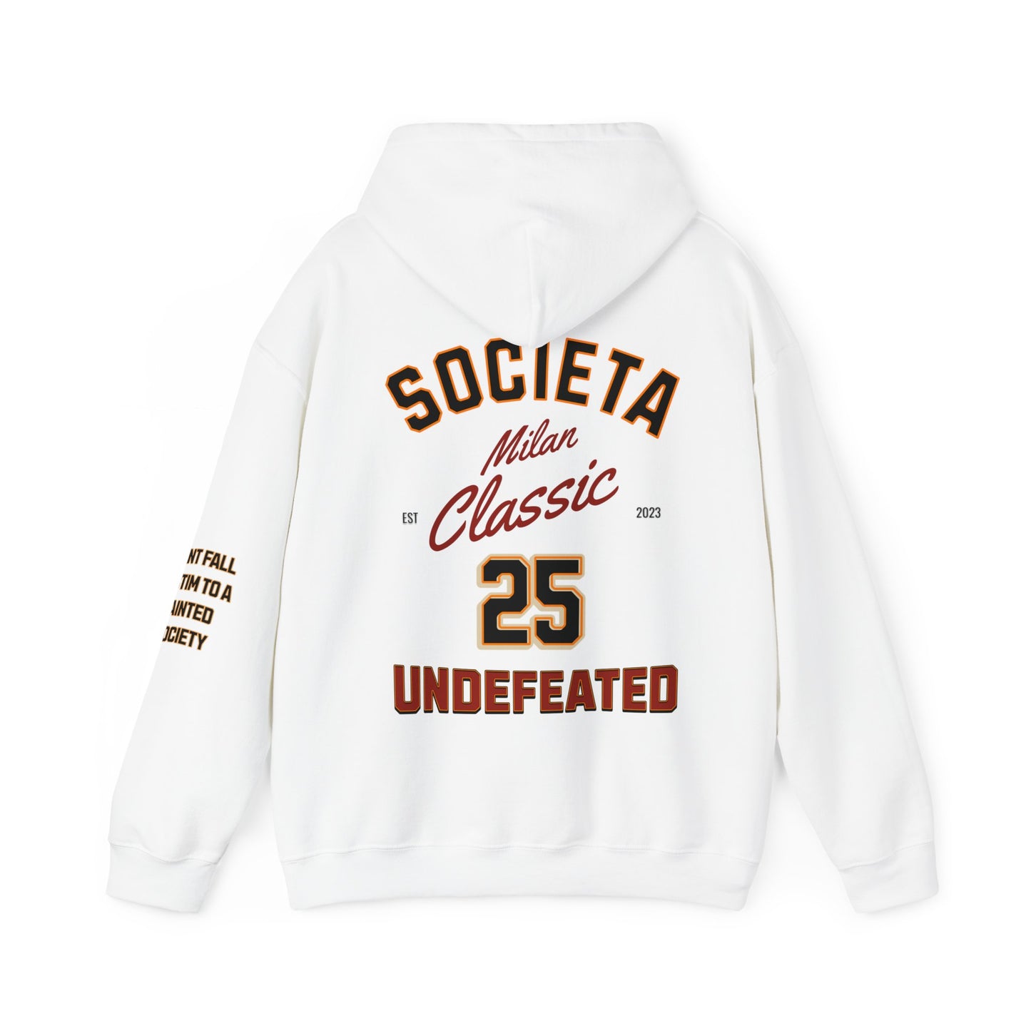 SOCIETA MILAN CLASSIC HOODED SWEATSHIRT